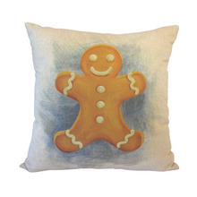 Load image into Gallery viewer, Gingerbread Man Cushion
